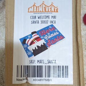 Mainevent Santa Coir Welcome Mat